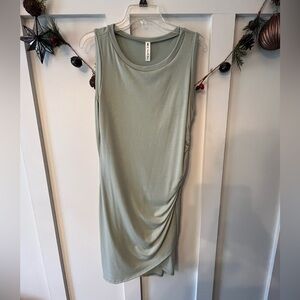 Sleeveless Green Dress